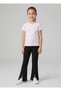 Girls' High Waist Lycra Comfortable Cut 100% Cotton Spanish Leg Slit Black Leggings Pants (2-14 Years) - 5