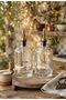 2-Piece Gold Headed Crystal Glass Oil Bottle 500 ml - 2
