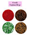 Long pipe cutting beads diameter 2mm length 10 mm - 4 colors - total 80 grams - bnc431