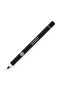 قلم تحديد العيون ذو ملمس كريمي قابل للنشر 1.1 جرام + مبراة أقلام مزدوجة باللون الأسود - 2