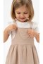 Girl's Muslin Dress Set with 100% Cotton T-Shirt, Natural Fabric, Summer Stylish Combination, Ages 2-3-4-5 - 5