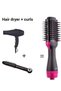 Hair Dryer Brush,One Step Hot Air Brush,3 in 1 Upgrade Blow Dryer Brush Hair Dryer & Volumizer for H - 3