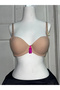 Women's C Cup Unpadded and Underwired Laser Cut Skin Bra