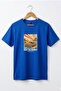 Unisex Vintage Ride the Sunset Retro Car Printed Cotton Basic T-Shirt