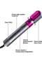 Airwrap Styler 5 in 1 Hair Dryer Hot Air Brush Styler Negative Ion Hair Straightener Volumizer Hair - 2