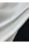 White Poplin Pleated Fabric - 5