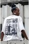 Design Fight Club Tyler Durden Legendary Movie Back Printed Unisex Oversize T-Shirt - 3