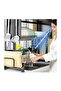Over the Sink Dish Drying Rack with Cabinet, Stainless Steel Kitchen Organizer Shelf - 2
