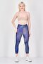 Women Tight Fit Running Leggings, Multicolor - 4