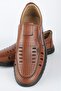 Men's 100% Genuine Leather Summer Orthopedic Gel Sole - 6