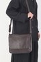 Genuine Leather Large Size Women's Shoulder and Messenger Bag / Large Size Women's Brown Leather Bag - 4