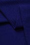 Navy Blue Men's Polo Collar Oversize Twill Fabric 100% Cotton Loose Cut Crew Neck a Quality - 5