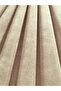 1/2 Dense Pleated Moonstone Beige Velvet Textured Background Curtain | Ironing Is Not Necessary. | Best Sellers