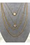 Star & Clover Detailed Four-Combination Steel Necklace - 3