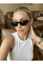 Women's Sunglasses Cornered Frame Uv400 Glass 55 Ekartman