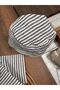 3-Piece Summer Baby Boy Set with Safari Hat, Striped Muslin Shorts with Pocket Detail - 4