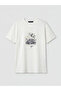 Esvab • Modern & Distinctive Zero Roba Collar Printed Women's T-Shirt - 6