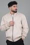 College Collar Elastic Waist Suede Seasonal Coat BL 1711-60287 - 3