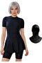 Swimming Suits for Women One Piece Coverage Stretchy Quick Dry Fabric Tummy Control Slimming Ladies
