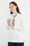 Fullamodest Scarf Detailed Crew Neck Tunic - 3