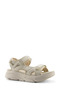 Gn-2906 Beige Women's Comfort Daily Sandals - 3