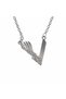 Vikings Unisex Silver Color Chain Necklace 60 cm Metal Design Compatible with Women and Men - 4