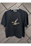 Women's Crop T-Shirt Bird Model - 2
