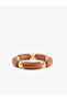 Bead Detailed Hoop Bracelet - 3