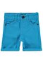 Gabardine 6-24 Months Shorts - Blue