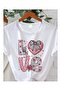 Colorful Love Written T-Shirt