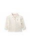 Baby Girl Polo Collar Embroidered Summer Regular Fit Purple T-Shirt Usb3051-B-V6