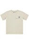 T-Shirt with Front Pocket for Ages 10-13 - Ivory