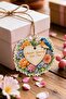 Mother's Day Gift Card 12 Pieces 10X10 cm |   Writable Message Card |   Flower Card for Gift Package - 4