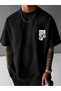 Unisex One More Rep Printed Oversize Crew Neck T-Shirt - 2