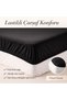 100% Cotton Double Duvet Cover Set Etriva Black - 3