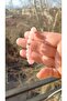 Pink Quartz Stone Pendant Bracelet - 2