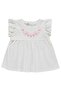 Flower Printed 2-5 Years Set - Ecru - 2