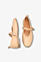 Meise Women's Genuine Leather Ballerinas - Nude - 4