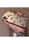 Samsung Galaxy A30/A20 Compatible High-Quality Brown Bow and Dot Printed Case