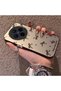Vivo X300 Compatible High-Quality Brown Bow and Dot Printed Case