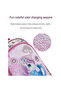 3PCS Unicorn Rolling School Backpack Set for Girls – 16" Lightweight Trolley Bag - 3