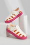 Unisex Velcro Flexible Sole Full Mid-Pedic Durable Wide Mold Children's Sports Sandals Slippers - 5