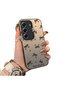 Tecno Camon 40 Compatible High-Quality Brown Bow and Dot Printed Case - 2