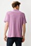Men's Polo Collar T-shirt Lilac - 3