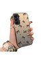 Samsung Galaxy A05S Compatible High-Quality Brown Bow and Dot Printed Case - 2