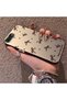 iPhone 7 Plus/8 Plus Compatible High-Quality Brown Bow and Dot Printed Case