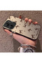 Redmi 13C 4G/5G Compatible High-Quality Brown Bow and Dot Printed Case
