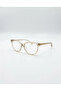Women's Blue Light Protective Glasses with T-Detail Cateye Frame 53 Ekartman - 3