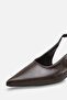Ada women's pointed toe open back heeled shoes a006-k4398 - 5