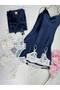 5-Piece Satin Nightgown, Dressing Gown, Lingerie Set, Bodysuit, Mini Dowry Set - 2